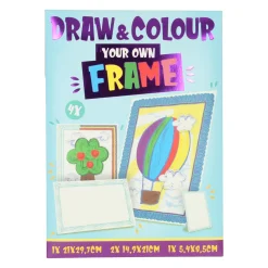 Fotolijstjes Tekenen & Kleuren, 4 stuks-Wins Holland