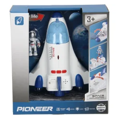 Frictie Ruimte Spaceshuttle met Licht en Geluid- New