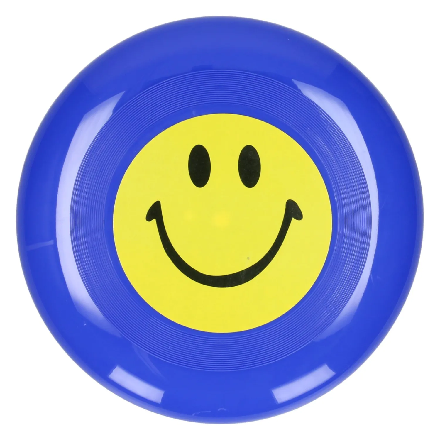 Frisbee met Lachgezicht Blauw Hot