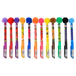 Canenco Fruity Squad PomPom Gelpennen met Geur, 12st. Sale