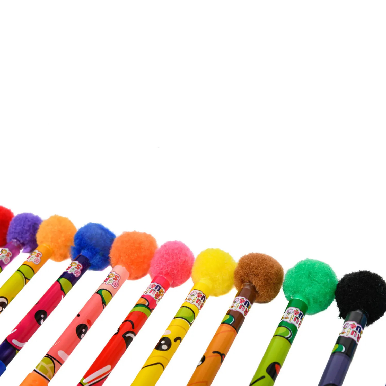 Canenco Fruity Squad PomPom Gelpennen met Geur, 12st. Sale