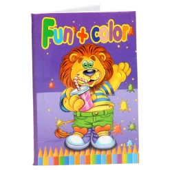 Boek Specials Nederland BV Fun & Color Kleur- en Spelletjesboekje New