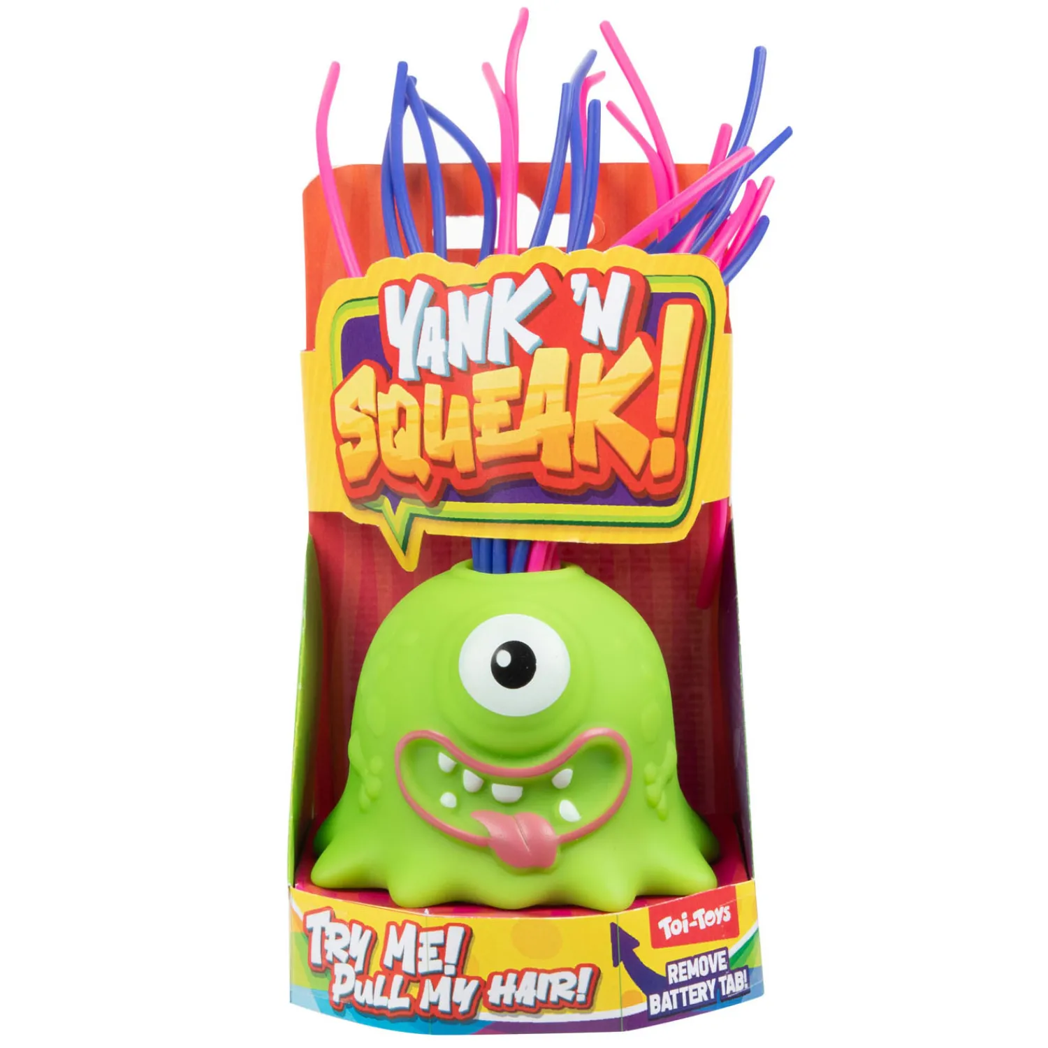 Toi-Toys Fun Monster Met Trekbare Haren Met Geluid Best