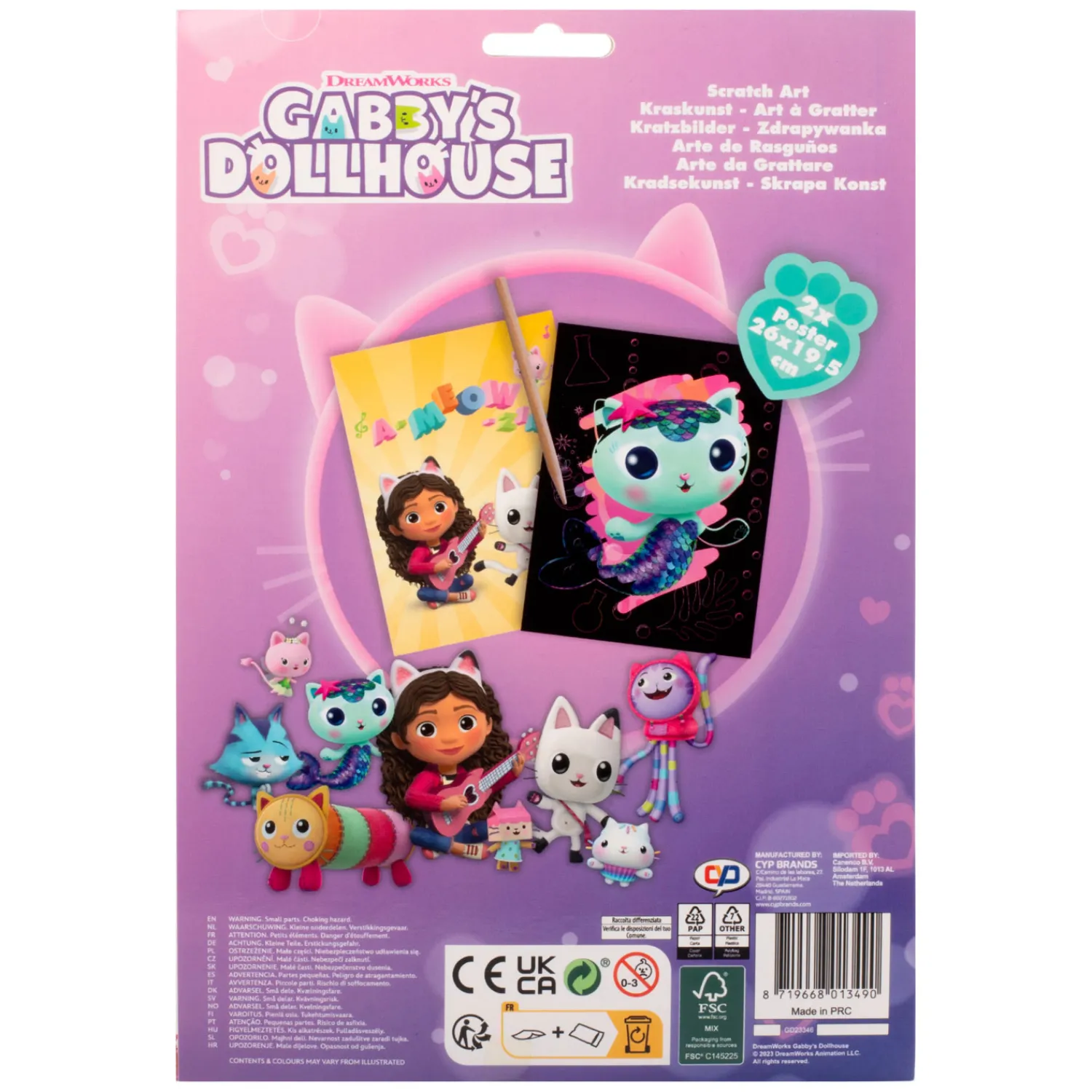 Gabby's Dollhouse Kraskunst>Canenco Best