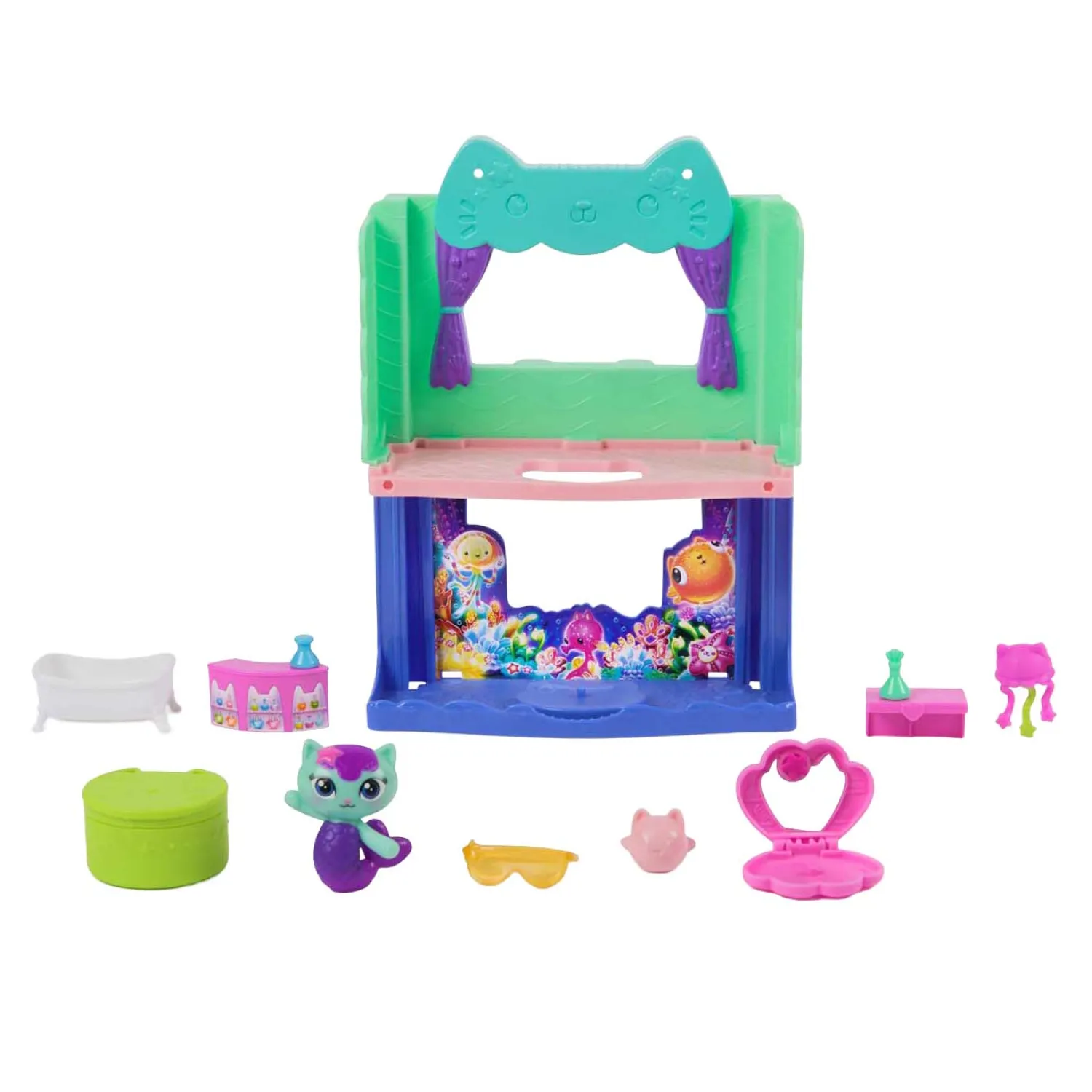 Gabby's Poppenhuis - Meerminkats Badkamer>Spin Master