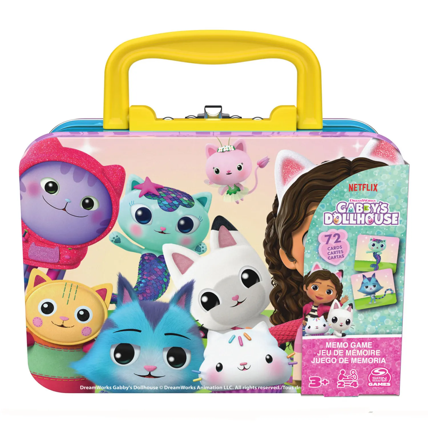 Gabby's Poppenhuis - Memo Spel-Spin Master Hot