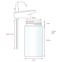 Gabby's Poppenhuis Drink Up Drinkfles, 450ml-Vadobag Hot