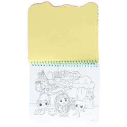 Gabby's Poppenhuis Kleurblok met Stiften en Sjablonen Outlet