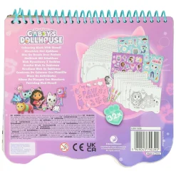 Gabby's Poppenhuis Kleurblok met Stiften en Sjablonen Outlet