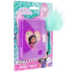 Gabby's Poppenhuis Pluche Dagboek met Pluche Pen-Canenco New