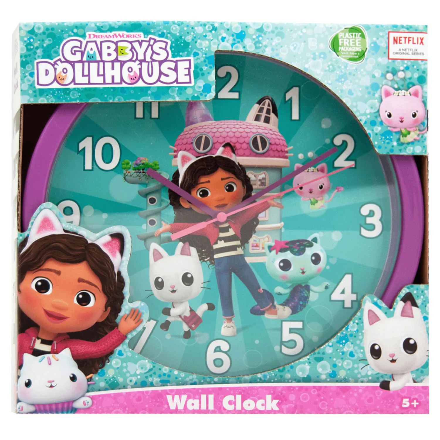 Gabby's Poppenhuis Wandklok Best