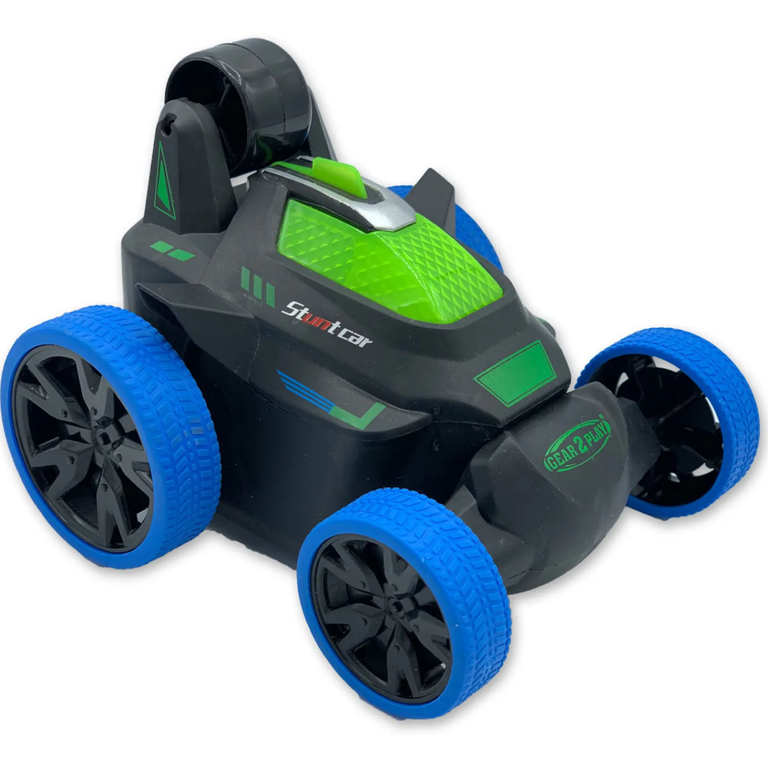 Gear2play RC Stunt & Roll Bestuurbare Auto Blauw