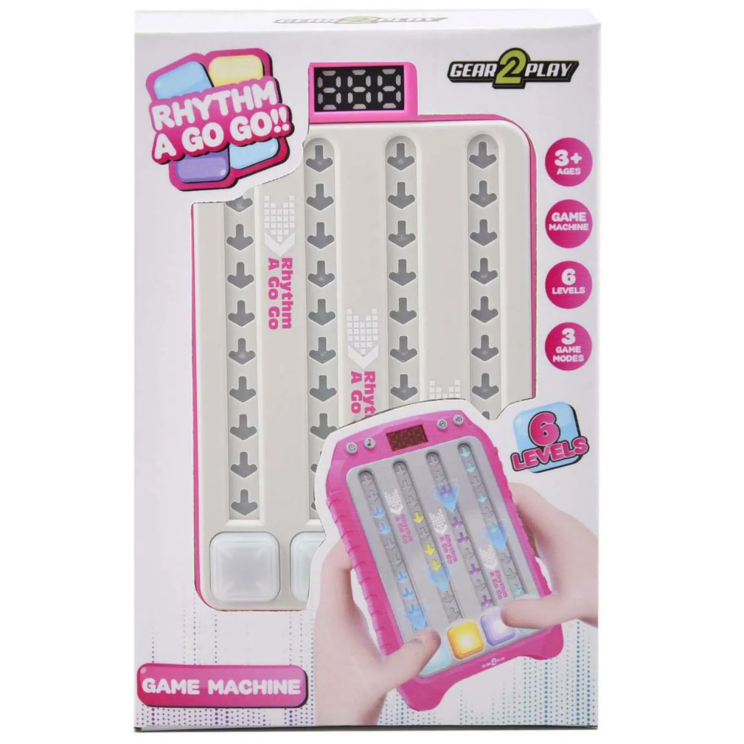 Rhytm A Go Volg het Ritme Spel Roze-Gear2play Outlet
