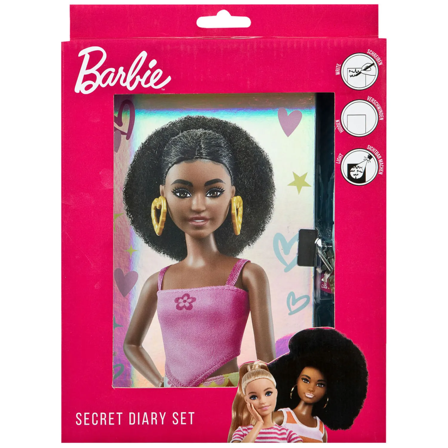 Geheim Dagboek Barbie met UV-pen-Undercover Sale