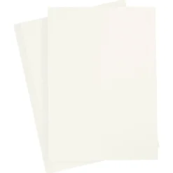 Gekleurd Karton Ivoor A4, 20 vel>Creativ Company Outlet