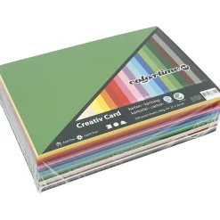 Gekleurd Karton Kleur A4, 180gr, 300 Vellen-Creativ Company Hot