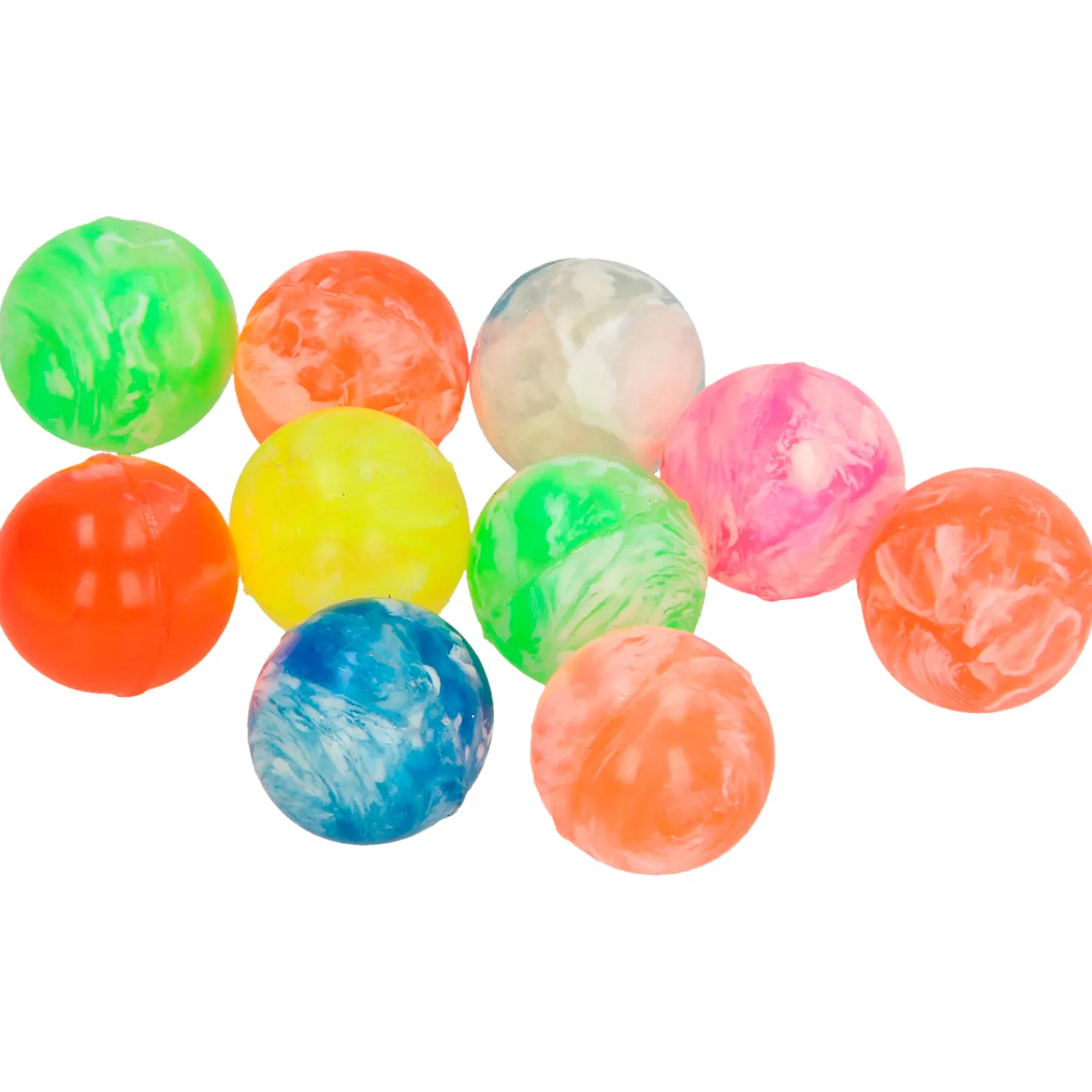 Gekleurde Stuiterballen, 10st.> Outlet