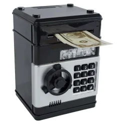 Geldkluis met Geheime Code Zwart, 19,5cm> Online