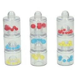 Geluids- en Sorteerblokken met Kralen in 3 Maten - 9dlg> Hot