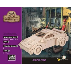 Gepetto's Workshop Houten Bouwpakket 3D - Raceauto-Eureka Online