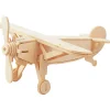 Eureka Gepetto's Workshop Houten Bouwpakket 3D - Vliegtuig Sale