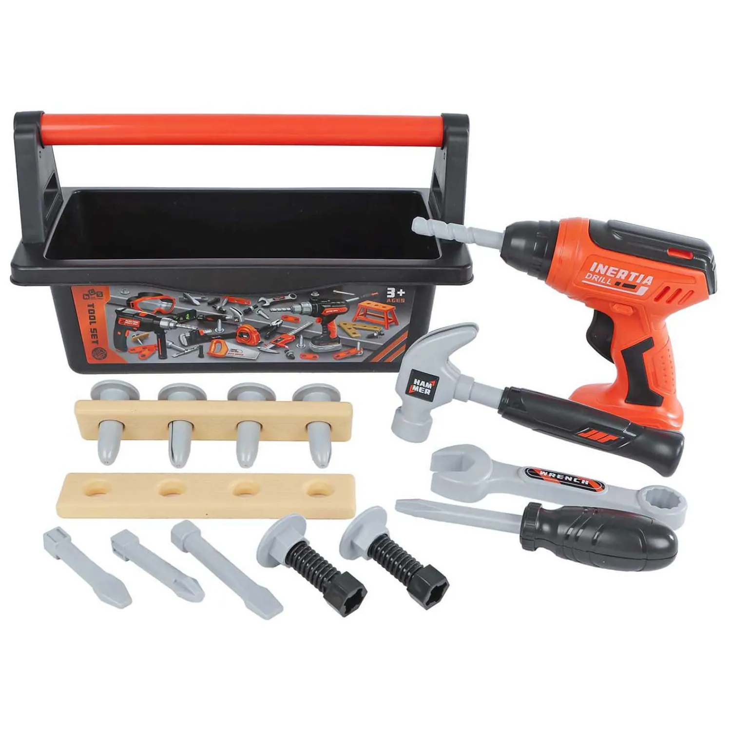 Gereedschapsset met Boormachine - 18dlg Online