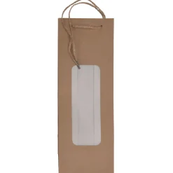 Geschenktas met Raam Voor Fles> Hot