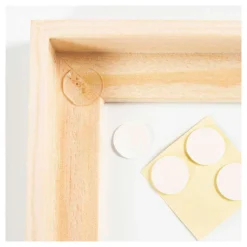 Gespannen Canvas met Lijst 280gr. 21x29,7cm - Wit-Creativ Company Hot