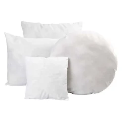 Gevuld Kussen Wit, 24x24cm-Creativ Company Outlet