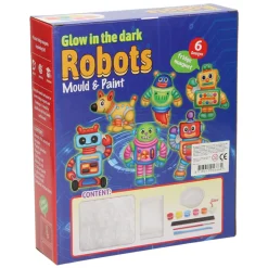 Gieten & Schilderen Glow in the Dark Robots><noscript><img width=