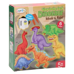 Gieten & Schilderen Glow in the Dark Dino's> Outlet