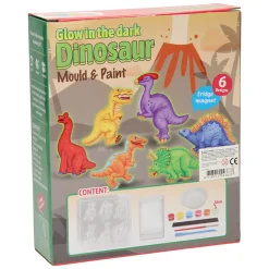 Gieten & Schilderen Glow in the Dark Dino's> Outlet