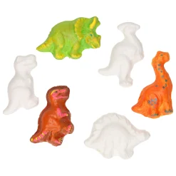 Gips Gieten Glow in the Dark Magneten - Dino's