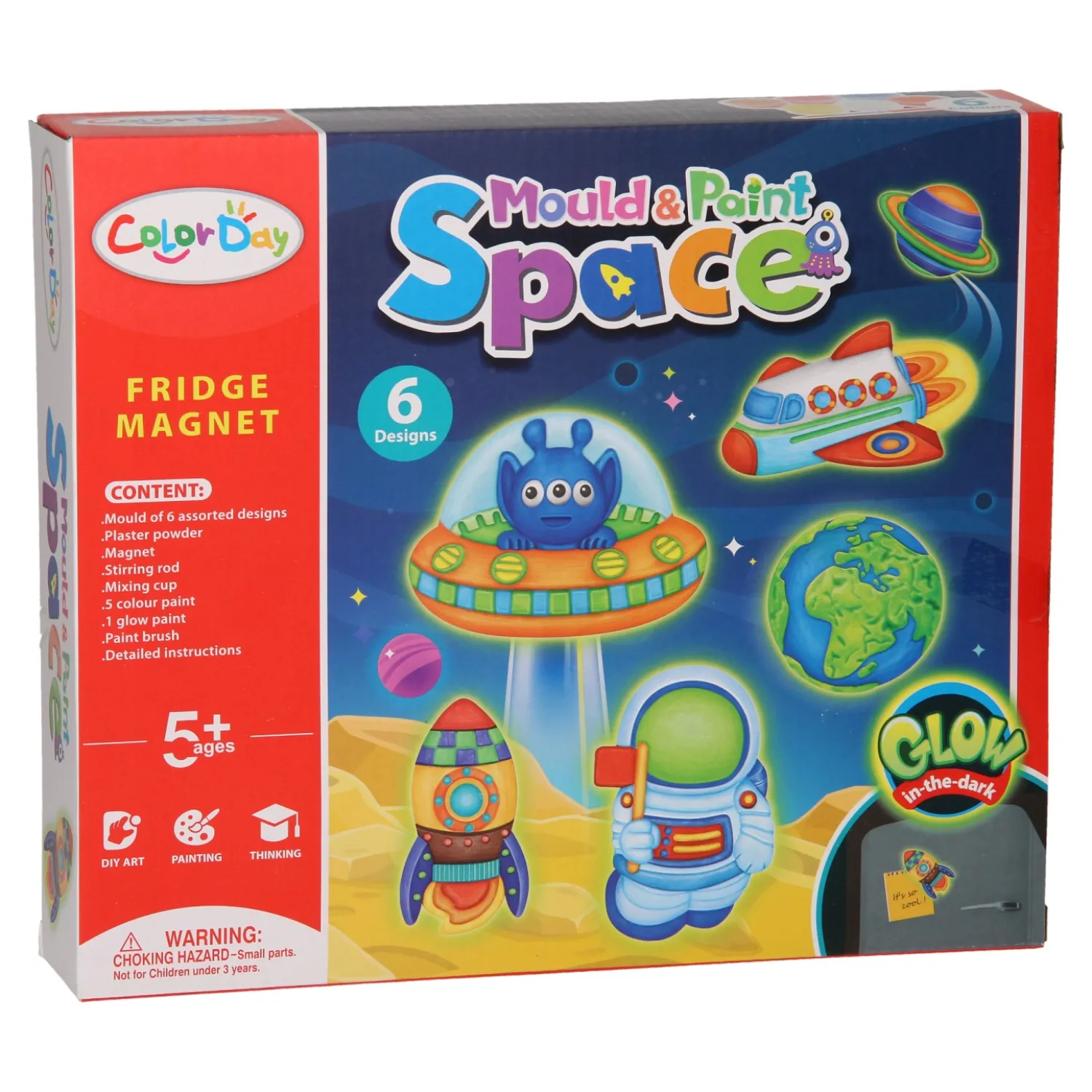 Gips Gieten Magneten - Ruimte-