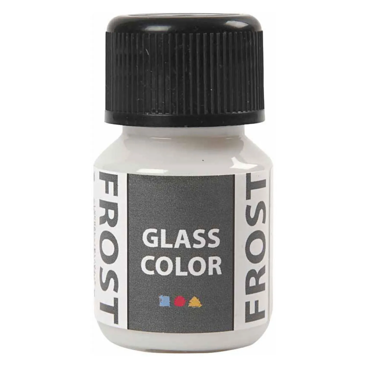 Creativ Company Glass Color Frost Verf - Wit, 30ml Hot
