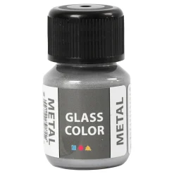 Glass Color Metal Verf - Zilver, 30ml>Creativ Company Best