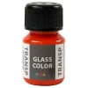 Creativ Company Glass Color Transparante Verf - Oranje, 30ml Best