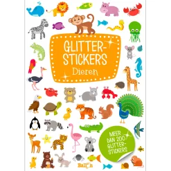 Glitterstickers Dieren