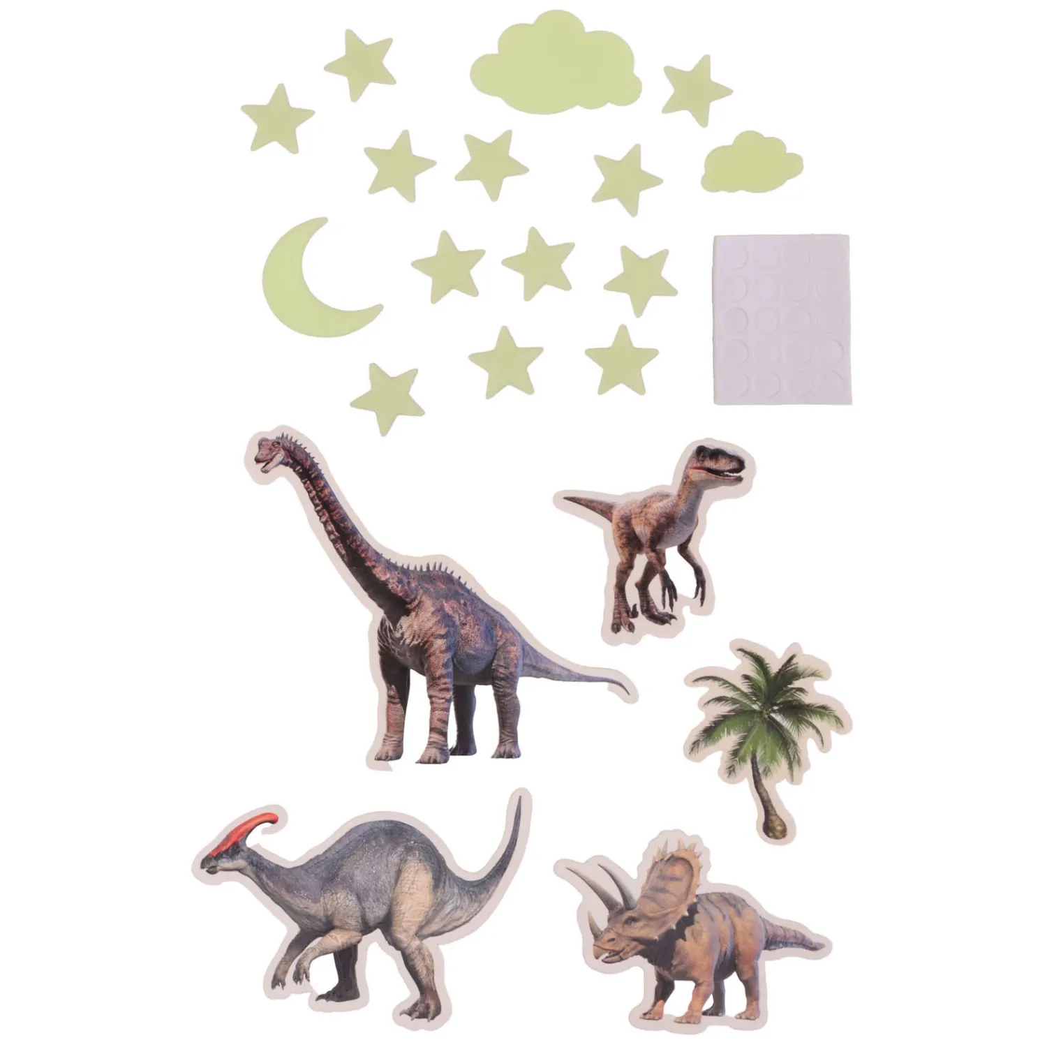 Johntoy Glow in the Dark Dino Muurstickers Outlet