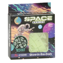 Glow in the Dark Set Ruimte, 16dlg.><noscript><img width=