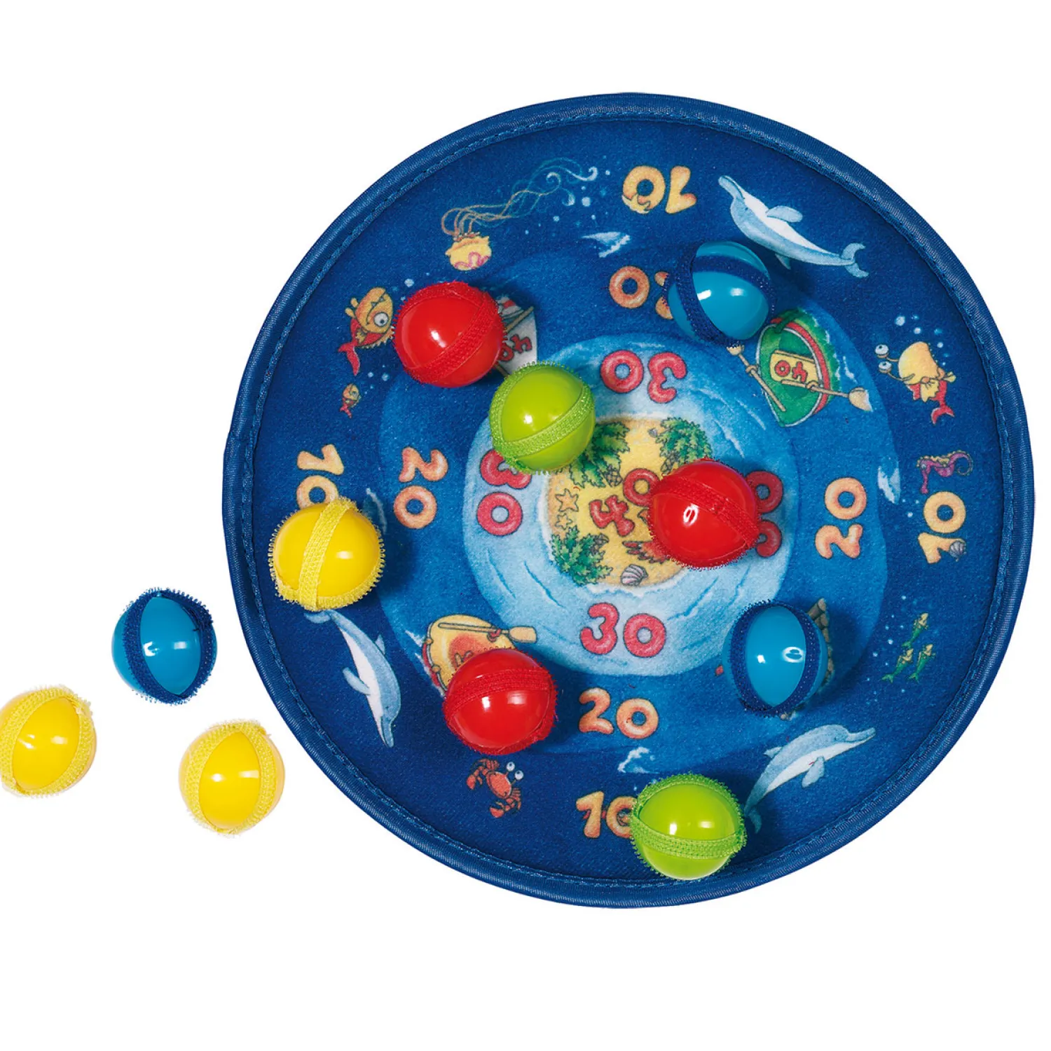 Goki Dartbord Klittenband Oceaan Clearance