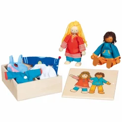 Flexibele Poppen Fynja & Fabio, 6 Outfits-Goki Discount