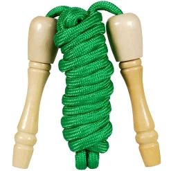 Groen Springtouw met Hout>Goki