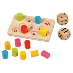 Goki Hout Shut the Box Mini Spel Discount
