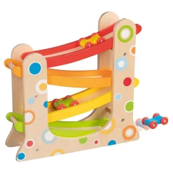 Houten Auto Racebaan met 3 Auto's>Goki Online