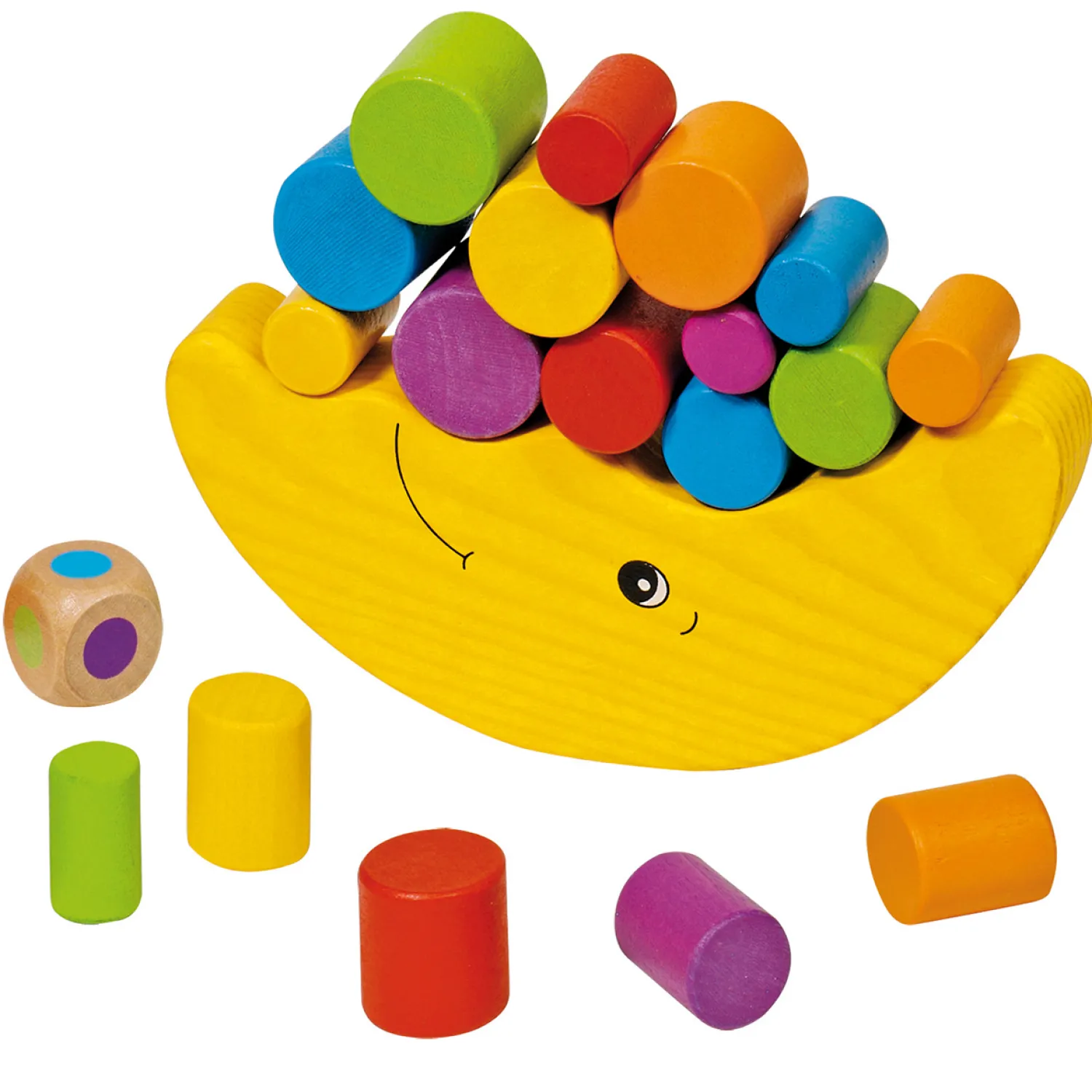 Houten Balansspel - Maan-Goki