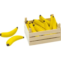 Goki Houten Bananen in Kist, 10dlg. Sale