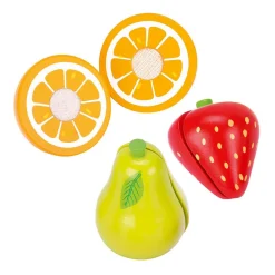 Goki Houten Blender met Fruit, 7dlg. Discount