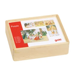 Goki Houten Blokpuzzel Sprookjes Outlet