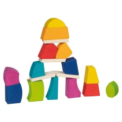 Goki Houten Bouwstenen Creo, 14dlg. Best